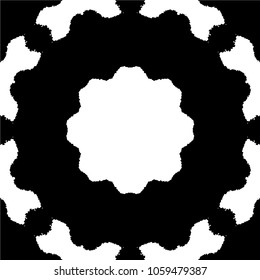 Abstract kaleidoscopic seamless pattern.vector
