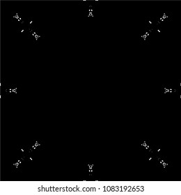 Abstract kaleidoscopic seamless pattern.vector