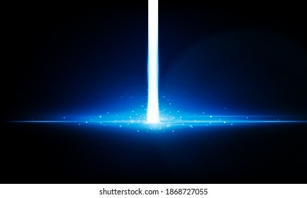 Resumen del fondo de la tecnología de apertura de puertas clave de luz de fondo de la comunicación Hitech concepto de innovación de fondo de diseño vectorial. 