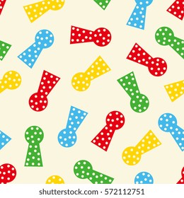 Abstract key hole background