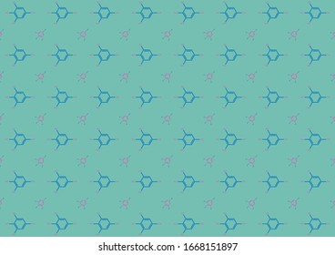Abstract kid science pattern science pattern design vector background. Concept via molecule icon suitable for background, wallpaper, website and room kids.