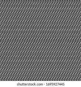 Abstrakter knapper Hintergrund. Jersey Textur. Grafiken in Schwarz-Weiß.
