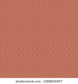 Abstract knit fabric. The texture of a red blanket made of wool. Cotton sweater. Textile background. Vector artwork.