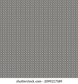 Abstrakte Stricktextur. Eine Probe von BaumwollJersey in grauen Tönen.