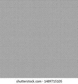 Abstract knit. Graphic pattern. Mesh. Canvas. Cover. Tarpaulin. Monochrome. Vector illustration.