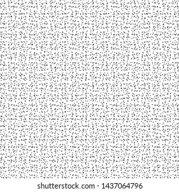 Abstract knit texture. Sweater or jersey made of wool or cotton. White tweed fabric. Decorative flecked background. Vector illustration.