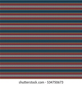 Abstract Knitted Pattern Background