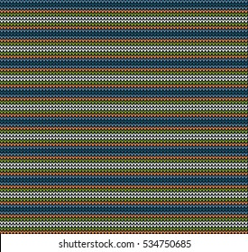 Abstract Knitted Pattern Background