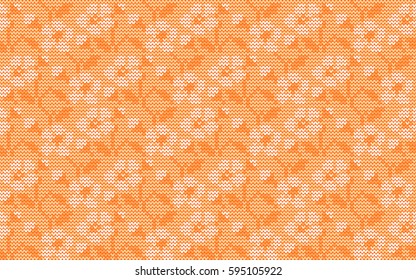 Abstract Knitted Pattern in Japanese Style. Handmade Ethnic Ornament for Jacquard, Textile Design, Background, Invitations, Wrapping, Wallpaper, Interior. Spring Background. 