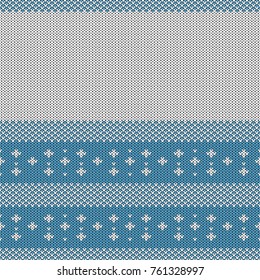 Abstract knitted seamless pattern background. Knit texture for design new year card, christmas invitation, holiday wrapping paper, winter vacation travel and ski resort advertising etc.
