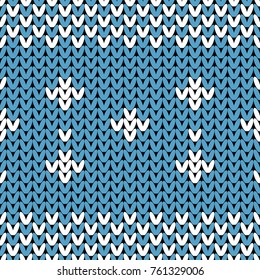 Abstract knitted seamless pattern background. Knit texture for design new year card, christmas invitation, holiday wrapping paper, winter vacation travel and ski resort advertising etc.