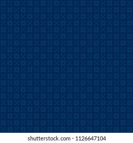Abstract Knitted Sweater Pattern Design. Vector Seamless Background. Wool Knit Texture Imitation