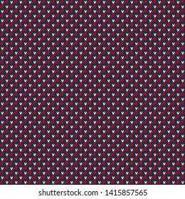 Abstract Knitted Sweater Pattern. Vector Seamless Background. Wool Knit Texture Imitation 