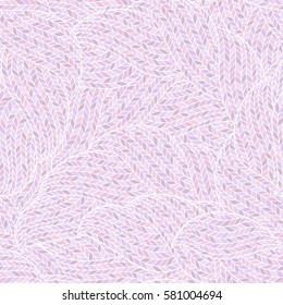 Abstract knitting fabric texture. Seamless pattern.