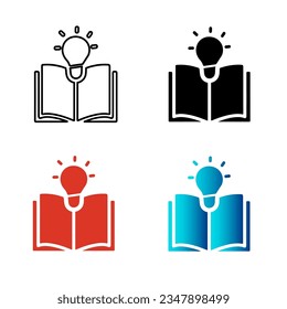 Abstract Knowledge Silhouette Illustration, can be used for business designs, presentation designs or any suitable designs.