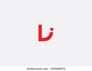 Abstract l letter modern initial logo design