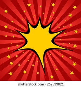 Comic Book Explosion Vector Illustration Stock Vector Royalty Free Comic Book Explosion Vector Illustration Stock Vector Royalty Free