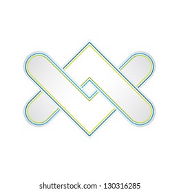 abstract label with special design