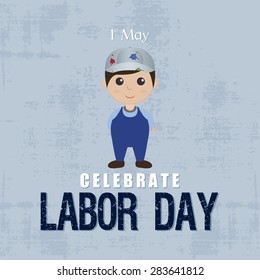 abstract labor day background with some special objects