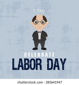 abstract labor day background with some special objects