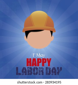 abstract labor day background with some special objects