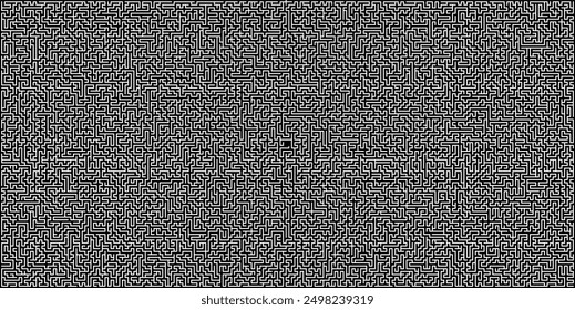 Abstract labyrinth geometric background. Abstract maze background