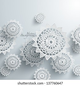 Abstract Lace Graphics