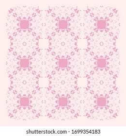 Abstract lacy decorative seamless pattern, vector illustration