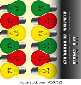 The abstract lamp background wallpaper.