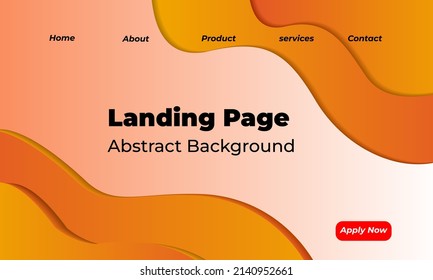 Abstract Landing Page Colorful, Landing Page Background Website Page