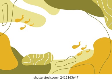 abstract landing page web background design banner wave colorful flat illustration