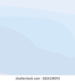 Abstract landscape background in neutral colors. Contemporary art vector illustration.