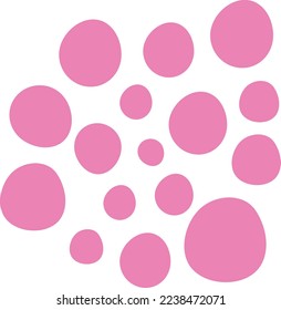 Resumen de la ilustración de puntos grandes