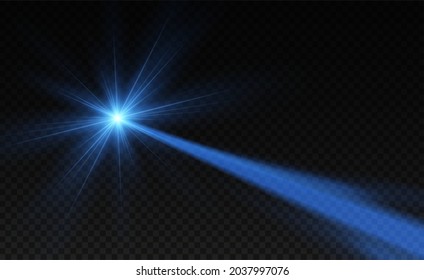 Abstract laser beam. Graphic concept for your design.