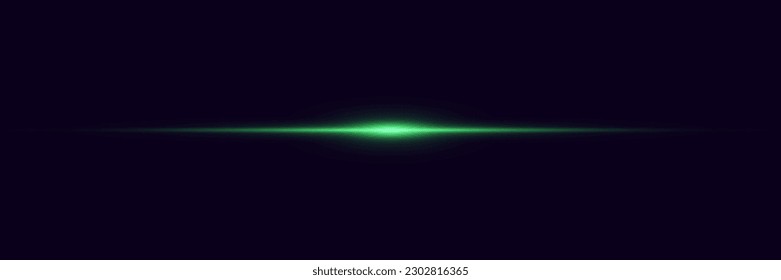 Abstract laser beam. Transparent isolated on black background. Vector illustration. lighting effect. directional spotlight.