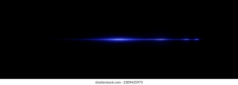 Abstract laser beam. Transparent isolated on black background. Vector illustration. light effect. directional spotlight