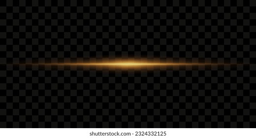 Abstract  laser beam. Transparent light isolated on transparent background. Vector illustration.