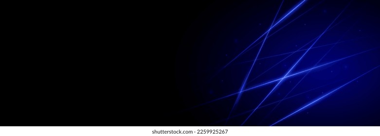 Abstract laser beams of light. Isolated on a black background. Vector illustration, eps 10.