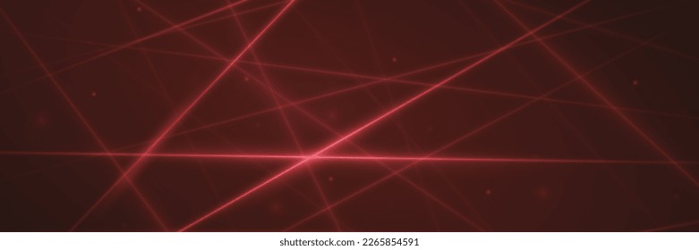 Abstract laser beams of light. Isolated on a black background. Vector illustration eps 10.