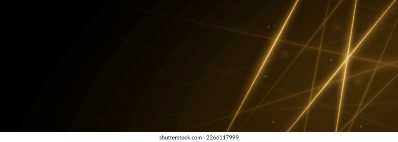 Abstract laser beams of light. Isolated on a black background. Vector illustration eps 10.