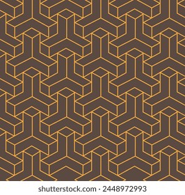 Abstract lattice pattern design vector background