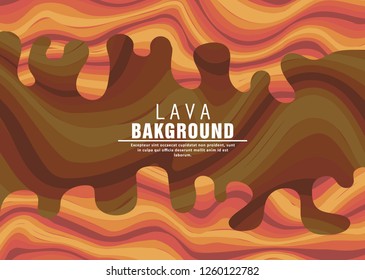 Abstract lava backgound.