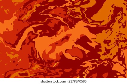 Abstract lava background, Spicy food backdrop, camouflage pattern