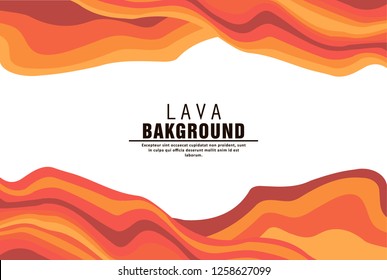 Retroceso de lava abstracto.EPS10.