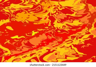 Abstract lava texture, spicy food backdrop, camouflage textile print