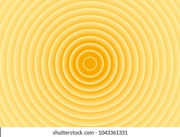 Abstract layer orange circle, vector background