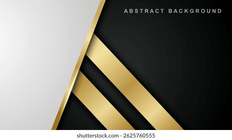 Camada abstrata com linhas douradas sobrepostas no plano de fundo