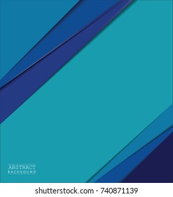 Abstract layer vector background with space for text and design