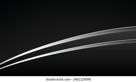 Abstract Layered Black Chrome Trim Automotive Background for all business company with high end look