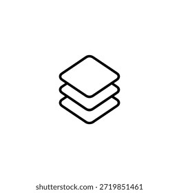 Icono de capas Abstractas: Vector de contorno de Formas apiladas mínimas
Icono de Vector limpio que muestra Formas apiladas abstractas en un formato de capas. Diseñado con un contorno mínimo, trazo delgado de 2.4px, esquinas redondeadas y fondo blanco. Adecuado para UI, estructura y temas de organización.
